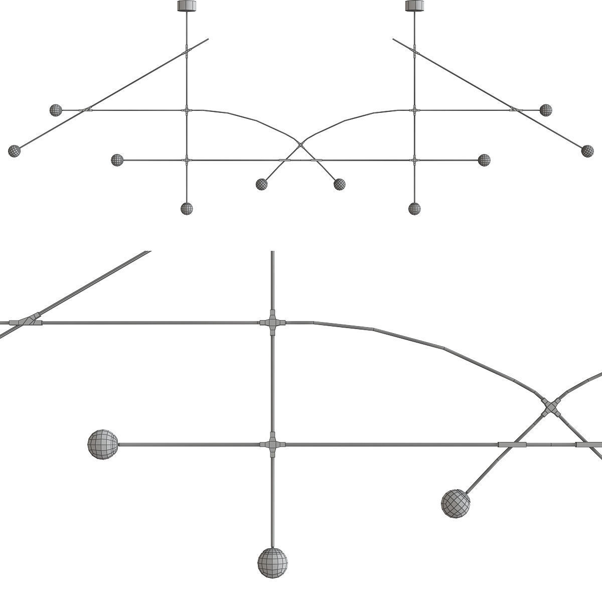 Atelier de Troupe - Pintower low poly 3d model Low-poly 3D model_1