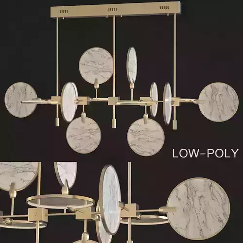 Lampatron NEBULA low poly 3d model