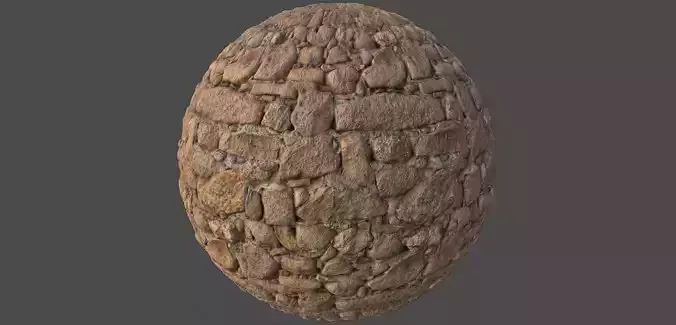 Rock Wall 001 Tileable Material