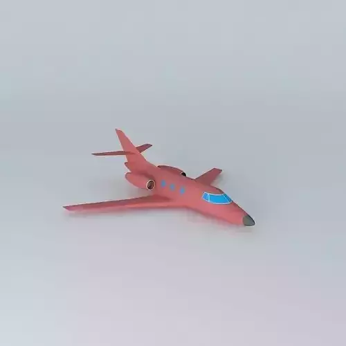 Learjet business jet