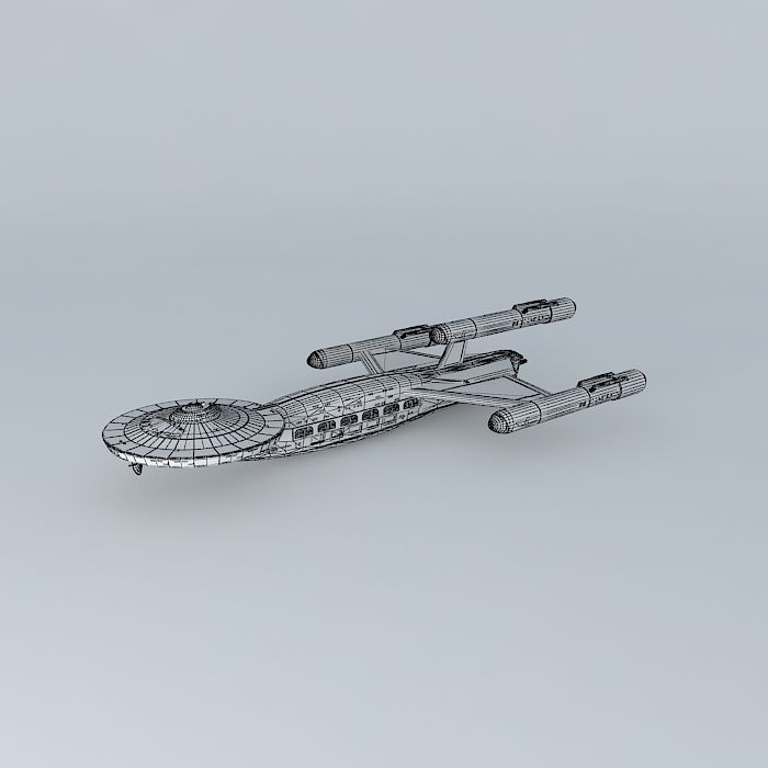 USS Russell H. Jones Free 3D model_4