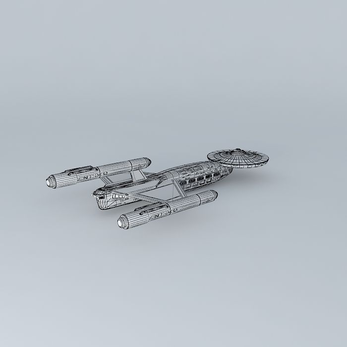 USS Russell H. Jones Free 3D model_3