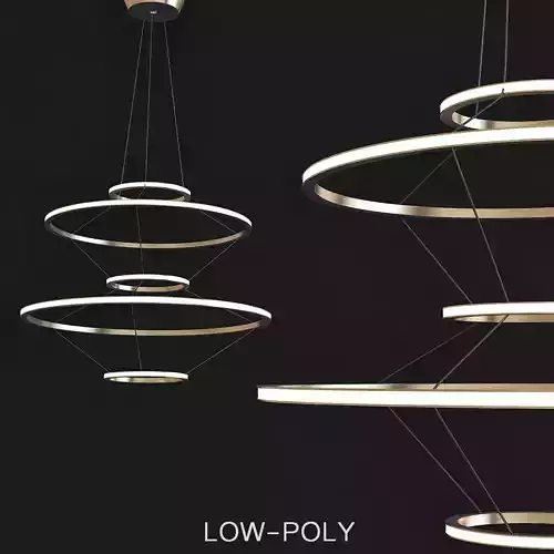 Fambuena BAGUES 9127 low poly 3d model