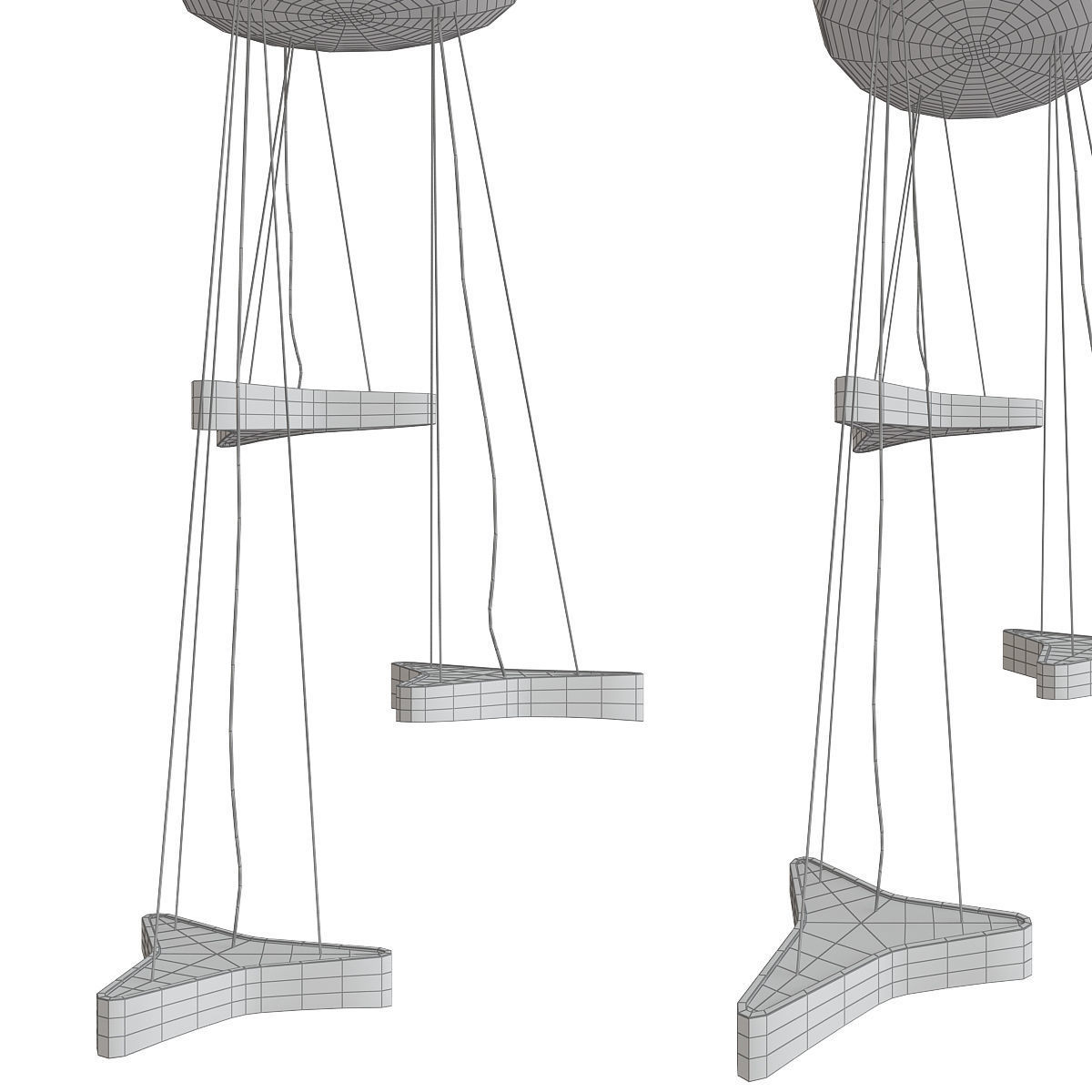 Swarovski TRIMINI low poly 3d model Low-poly 3D model_1