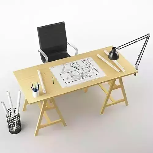 Architect desk 01