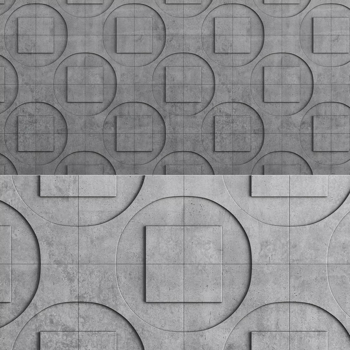 DECORATIVE 3D PANEL TECHNO low poly 3d model Low-poly 3D model_0