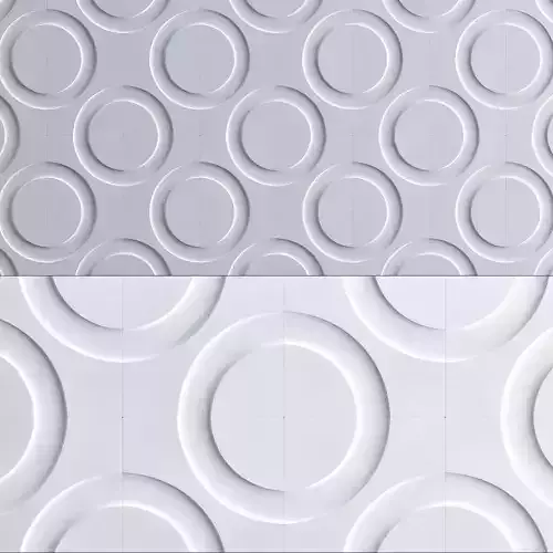 3D Panel - Mono low poly 3d model