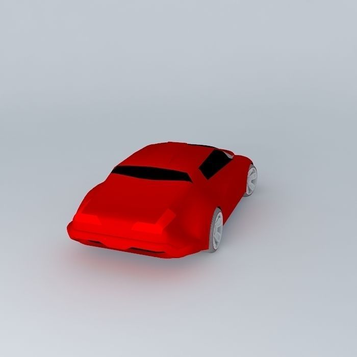 x Car 1 sports Free 3D model_1