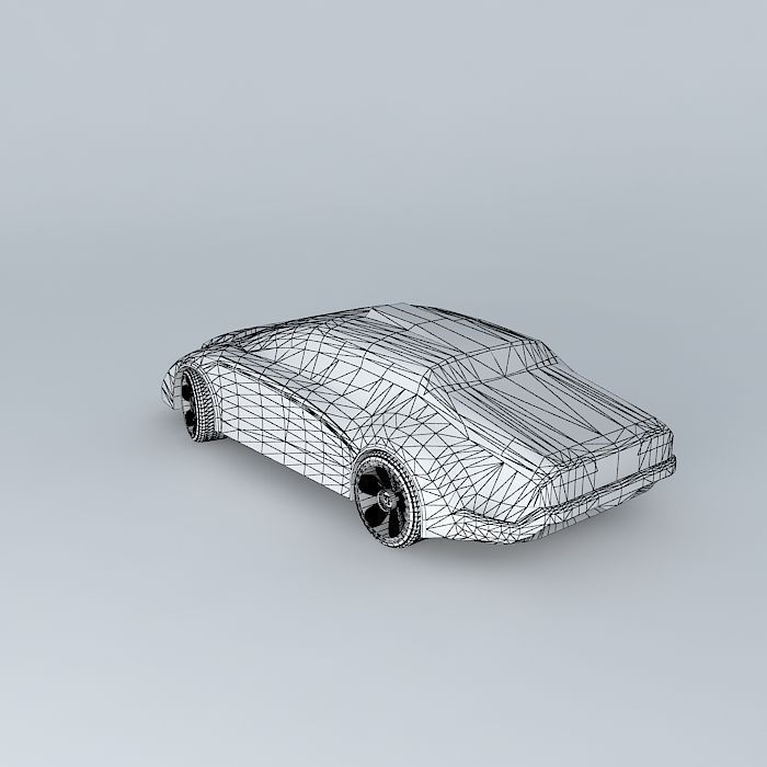 x Car 1 sports Free 3D model_4