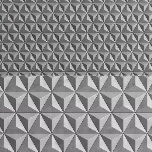 3D panels GIACOTTI TRIO low poly 3d model