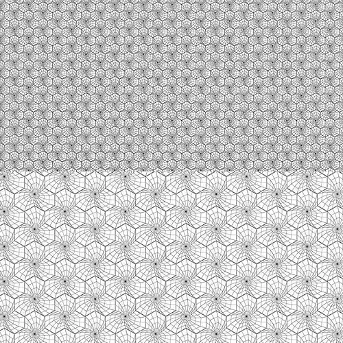 Kaleidoscope Cast Architectural Concrete Tile low poly 3d model