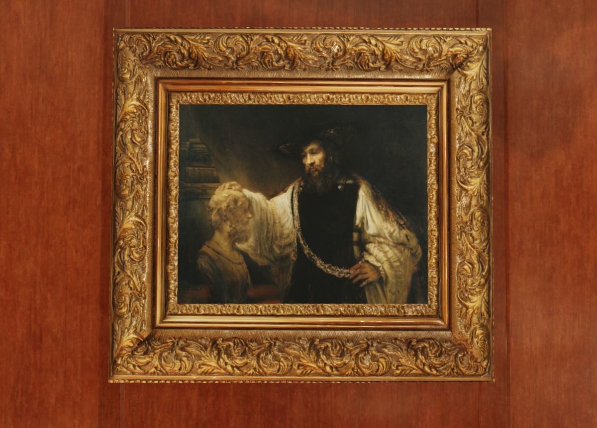 Classic Picture Frames Low-poly 3D model_8