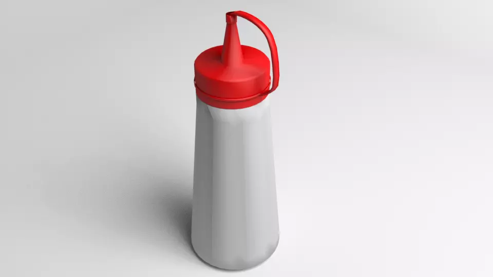 Squeeze Bottle Tip 3D model_0