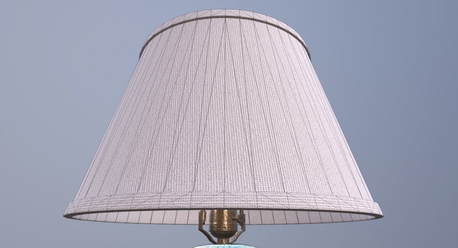 Table Lamp Game Ready Low-poly 3D model_13