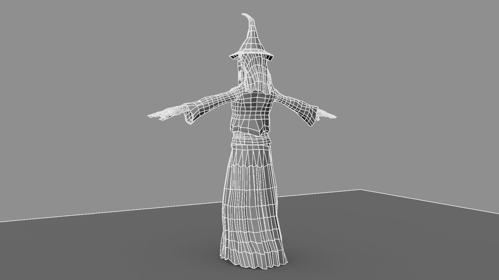 Witch Female 3D model_10