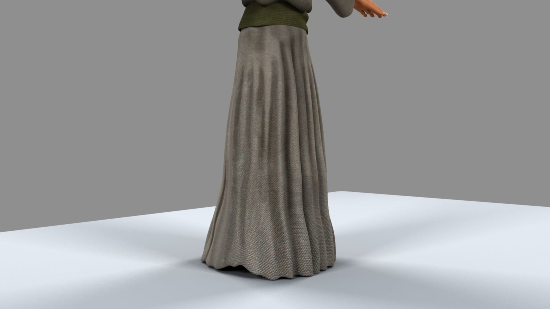 Witch Female 3D model_26