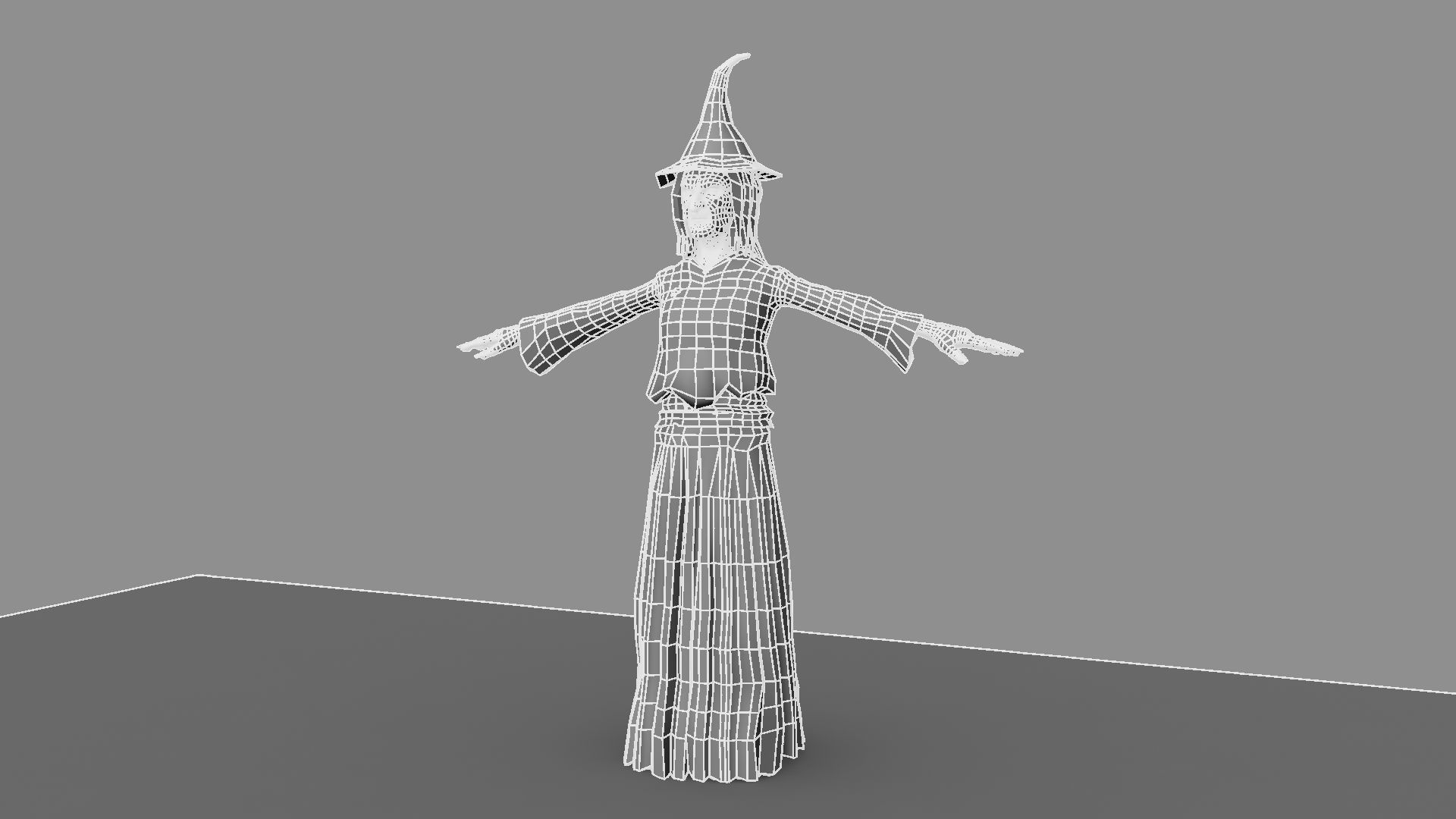 Witch Female 3D model_13