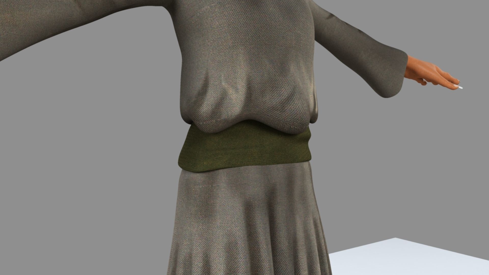 Witch Female 3D model_29
