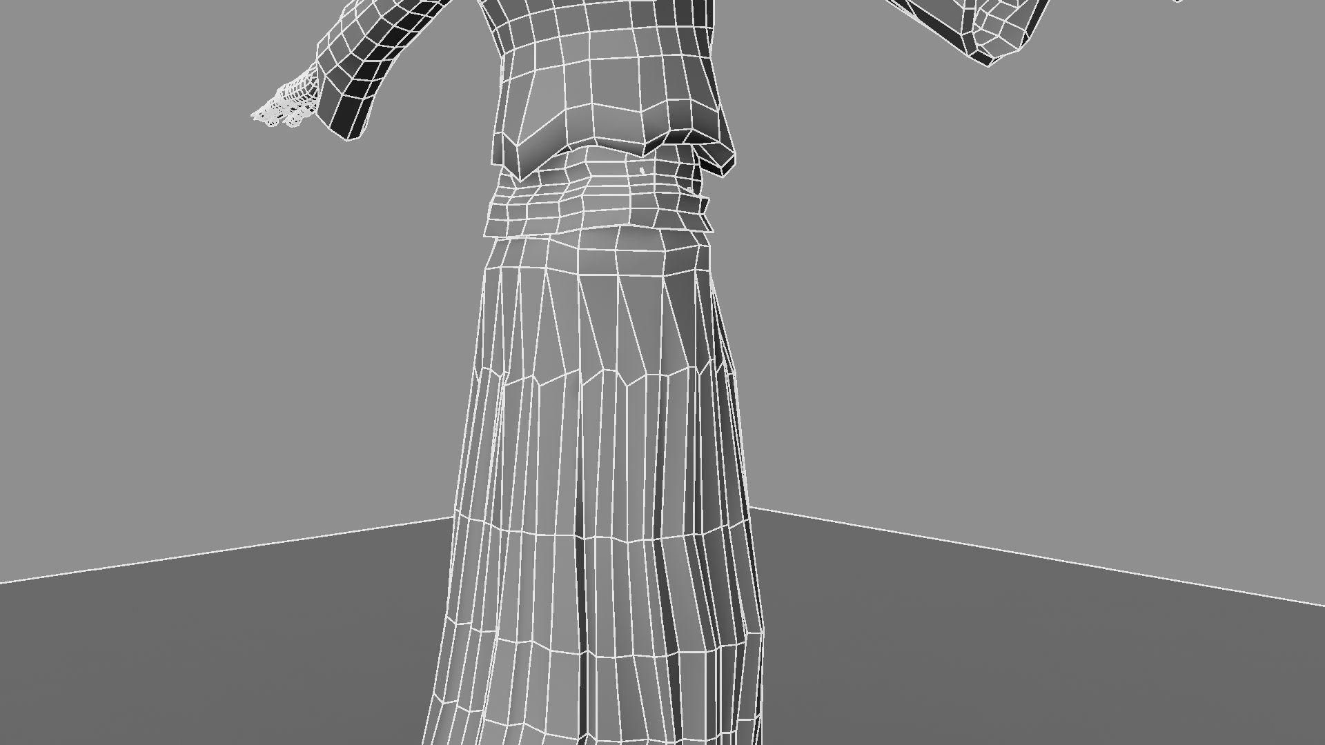 Witch Female 3D model_36