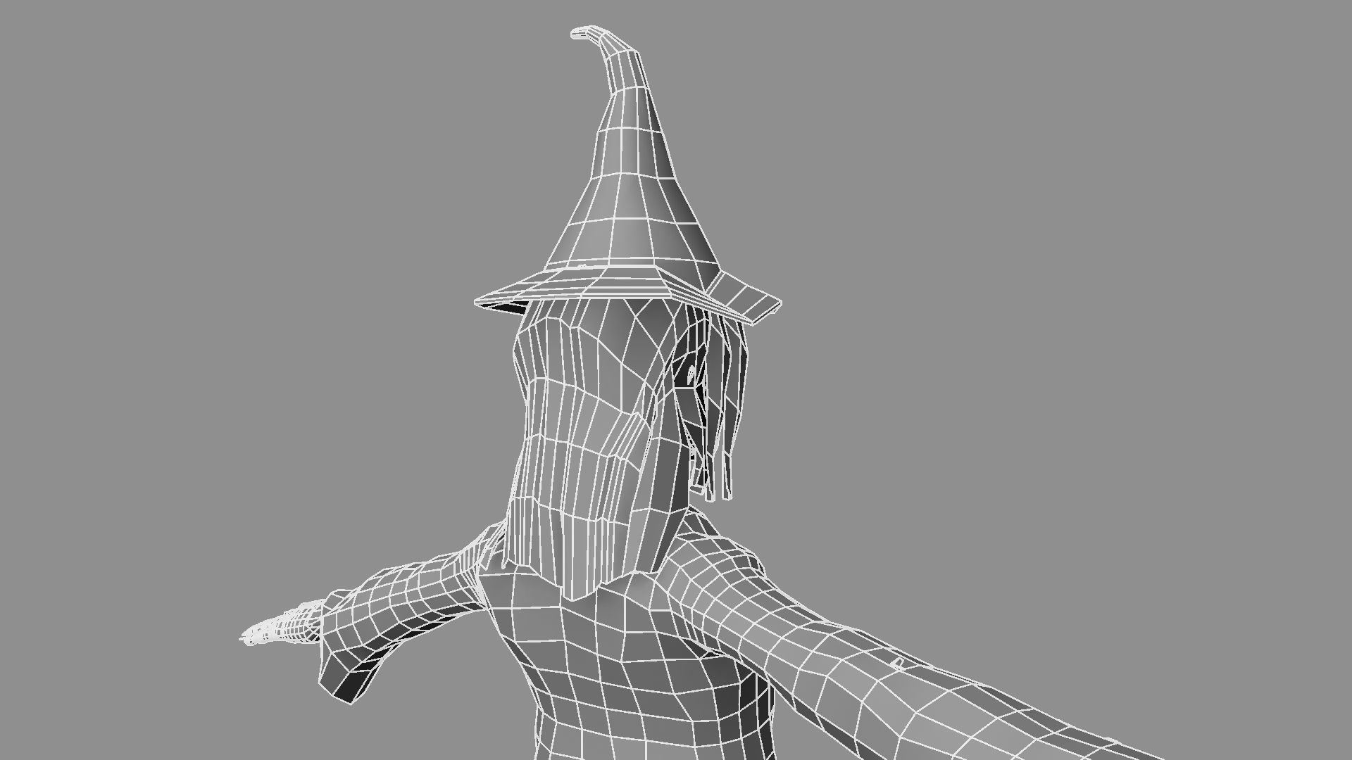 Witch Female 3D model_32