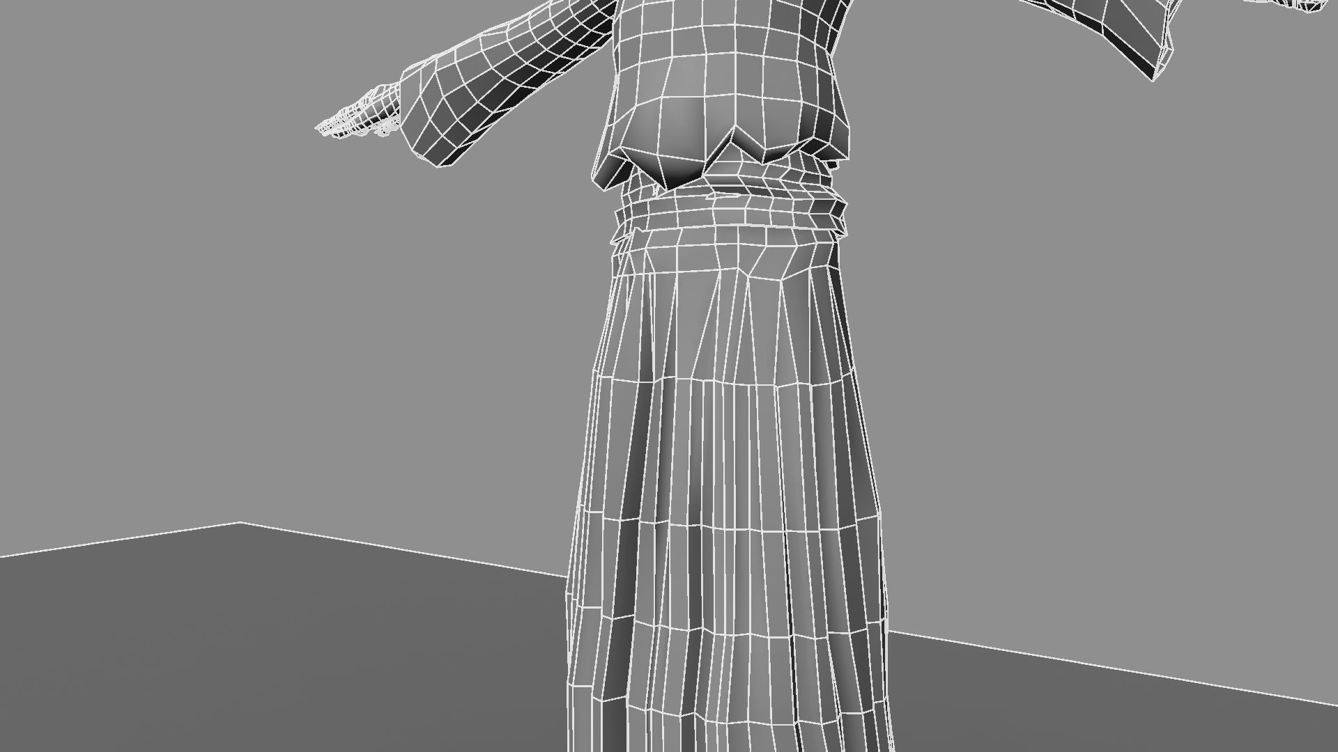 Witch Female 3D model_11