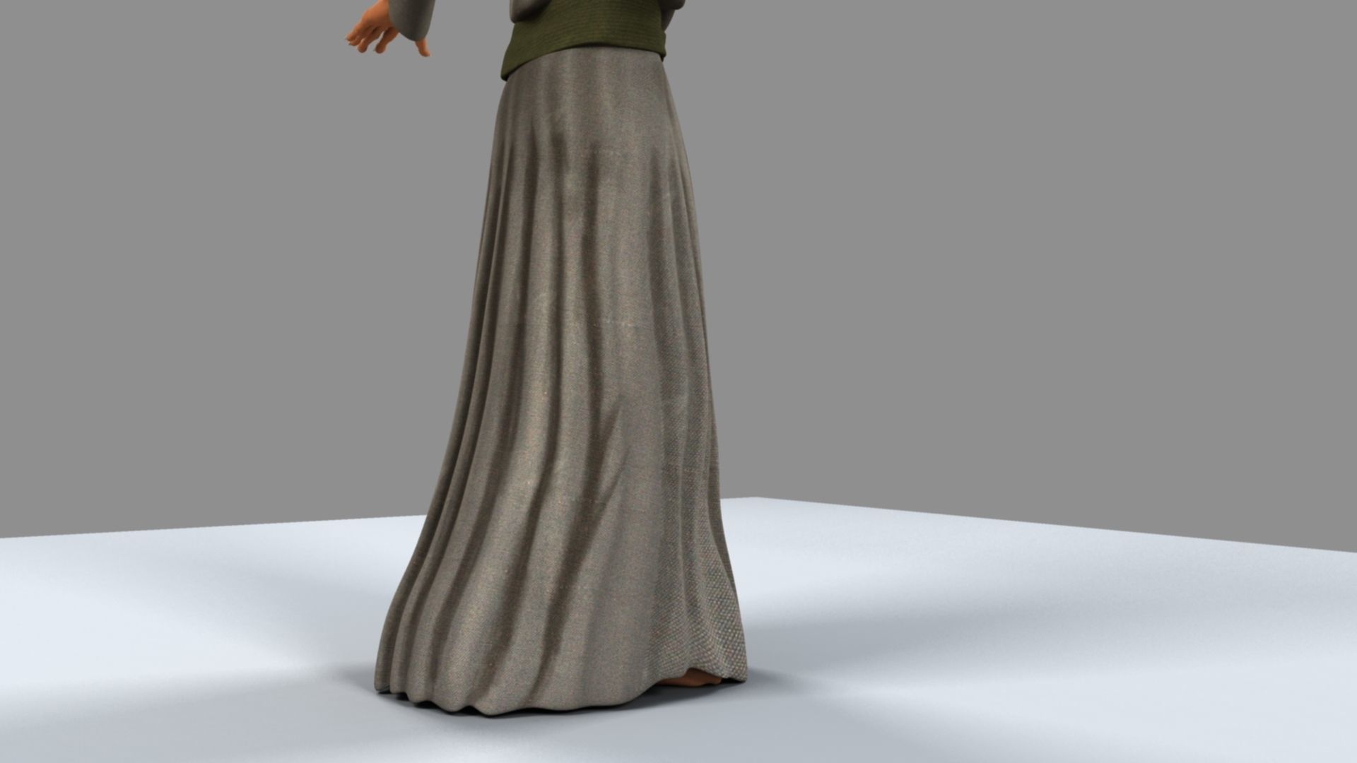 Witch Female 3D model_25
