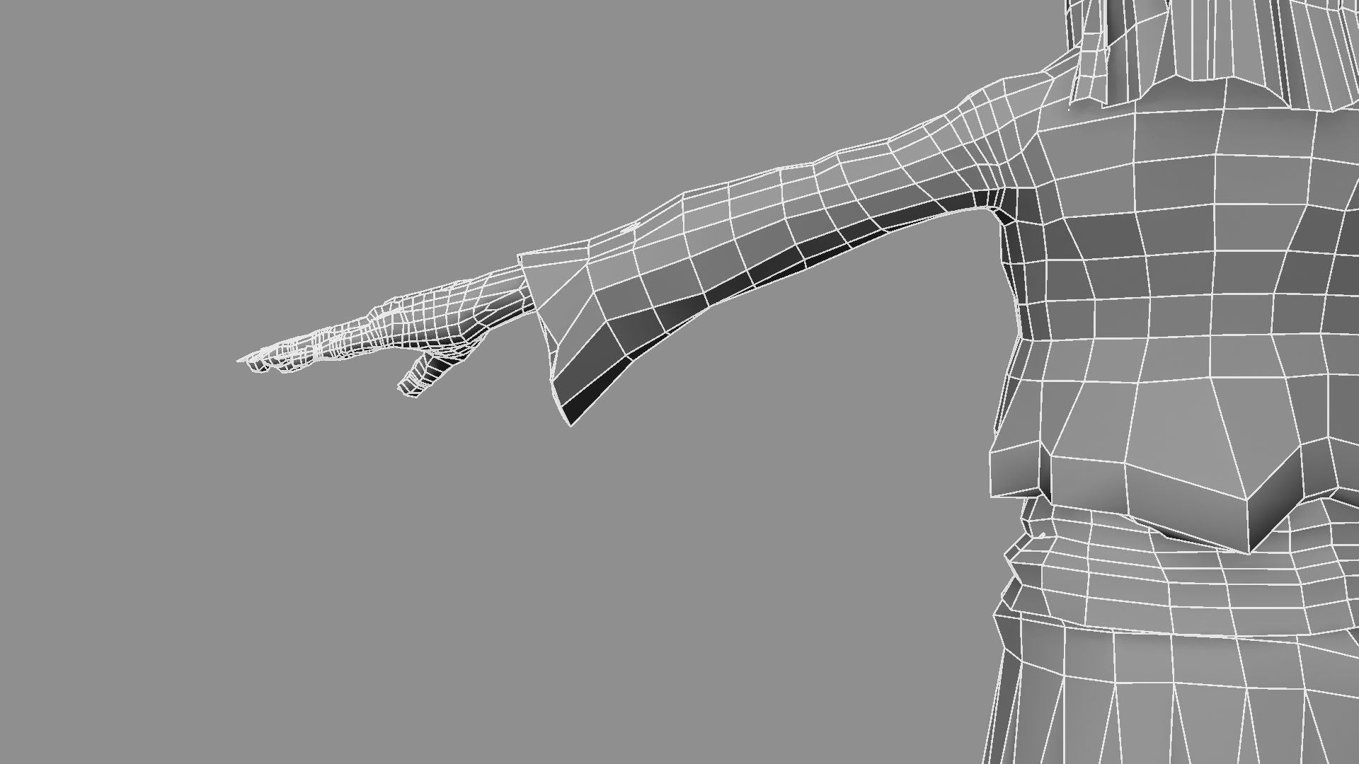 Witch Female 3D model_6