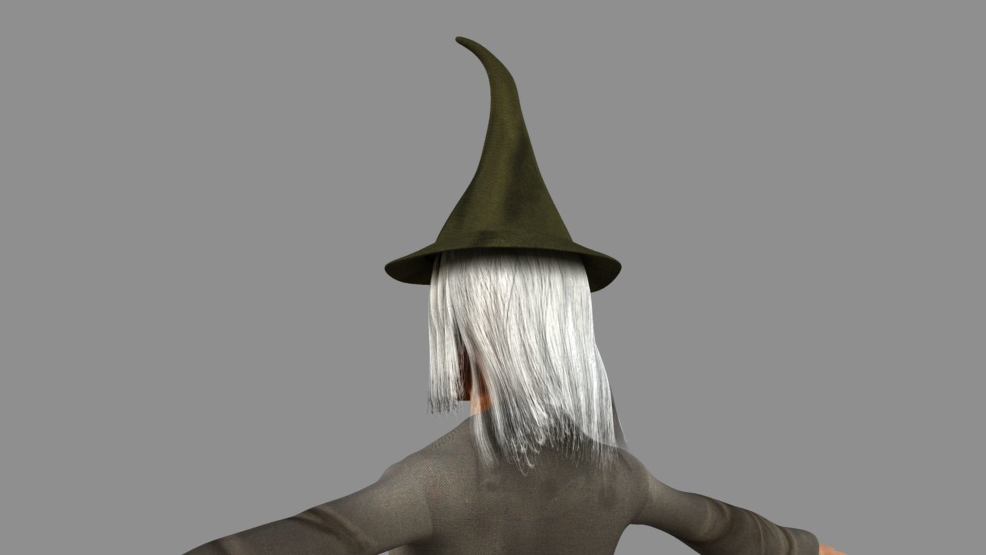 Witch Female 3D model_21