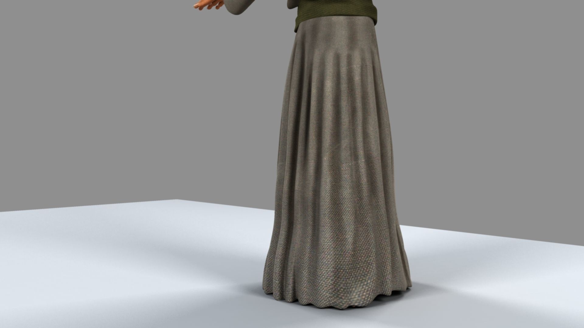 Witch Female 3D model_34
