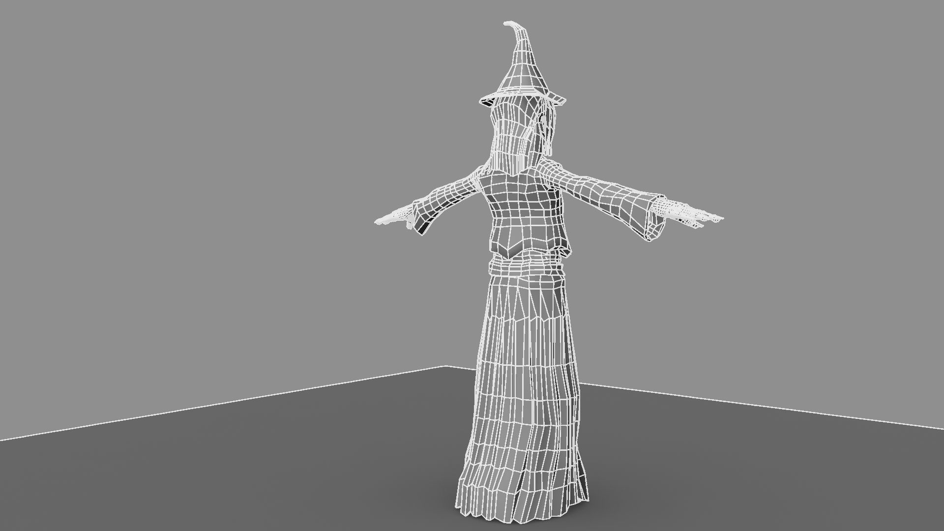 Witch Female 3D model_17