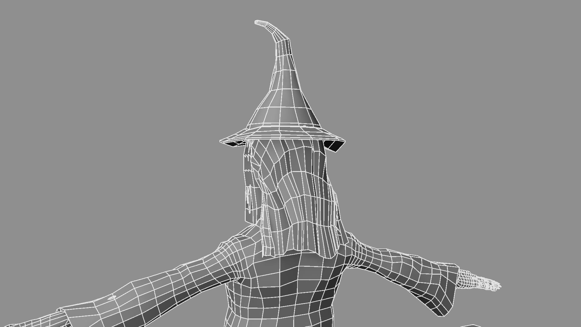 Witch Female 3D model_12
