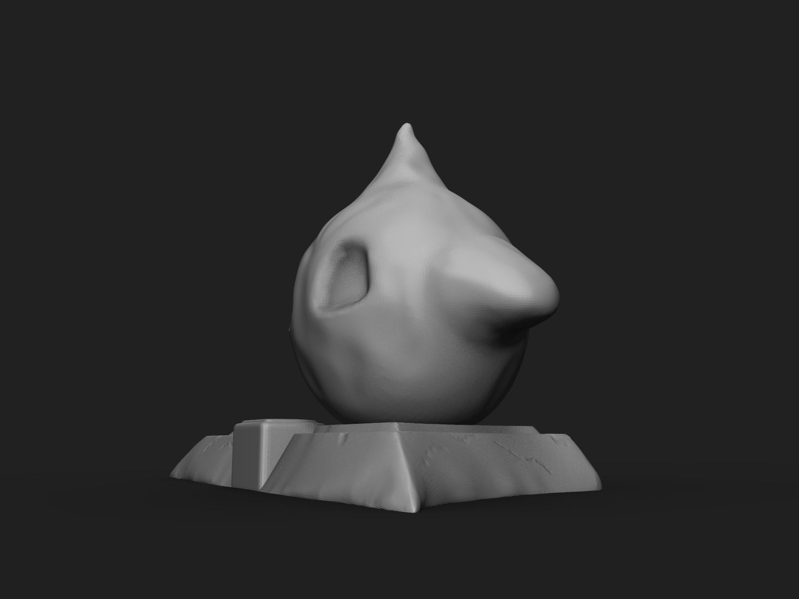 River sprite 3D print model_9