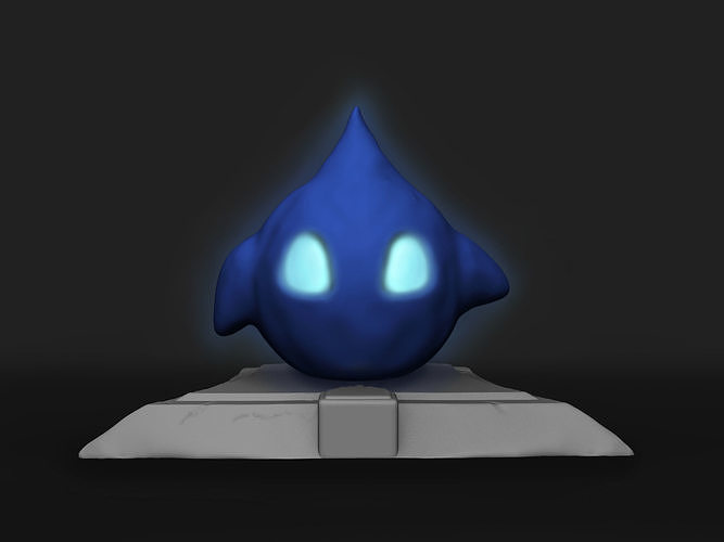 River sprite 3D print model