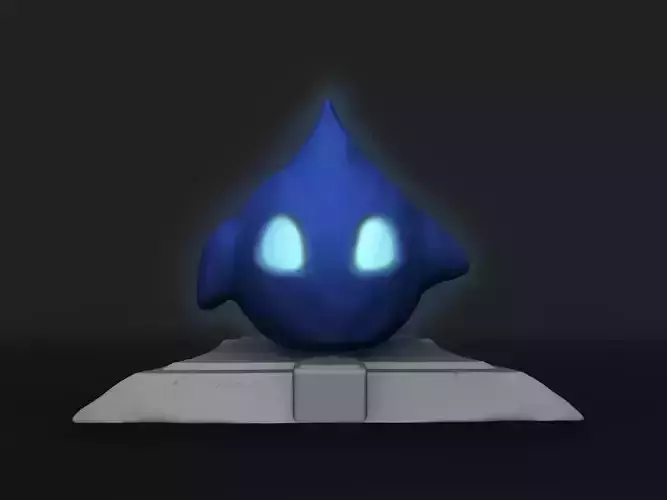 River sprite 3D print model