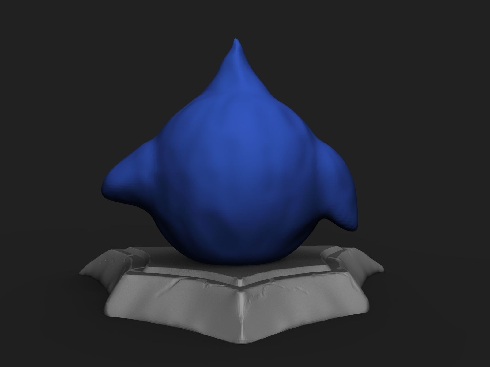 River sprite 3D print model_4