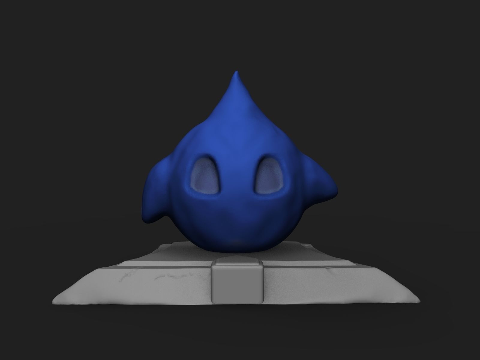 River sprite 3D print model_1