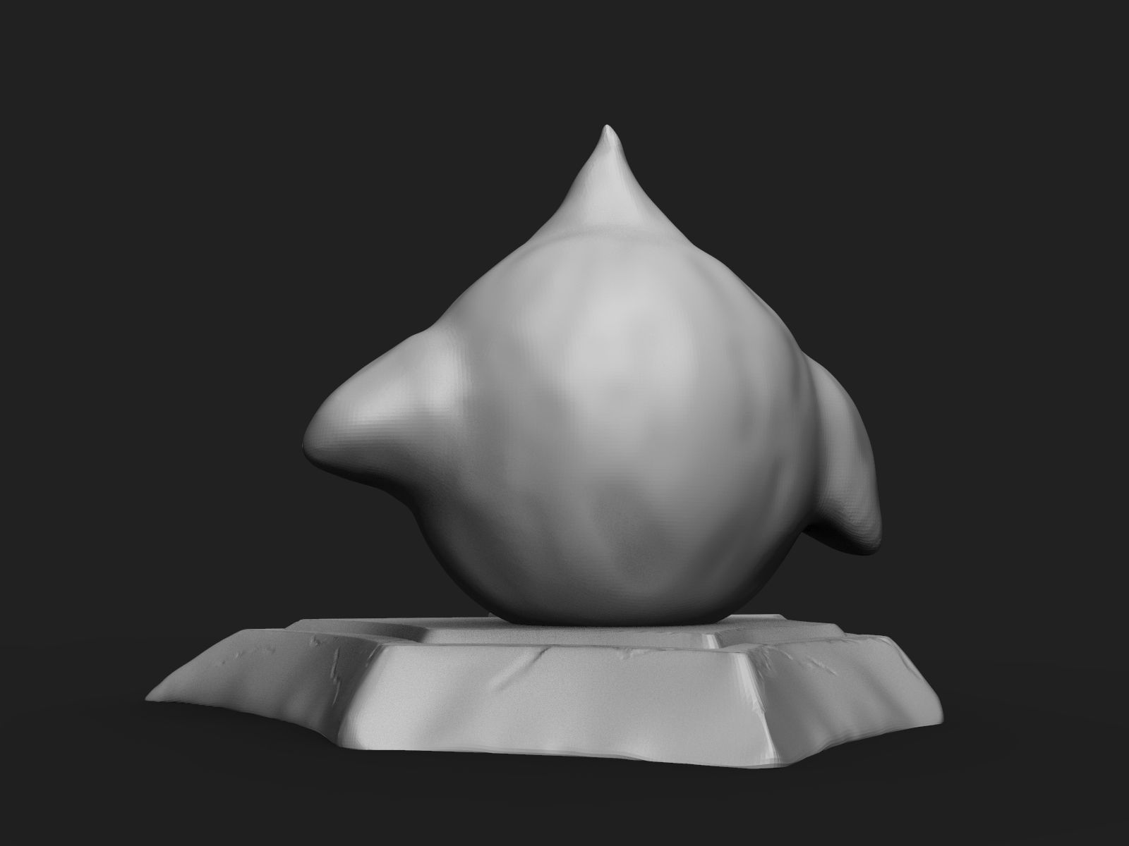 River sprite 3D print model_12