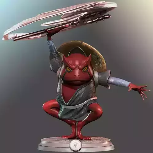 GAMAKEN NARUTO 3D print model