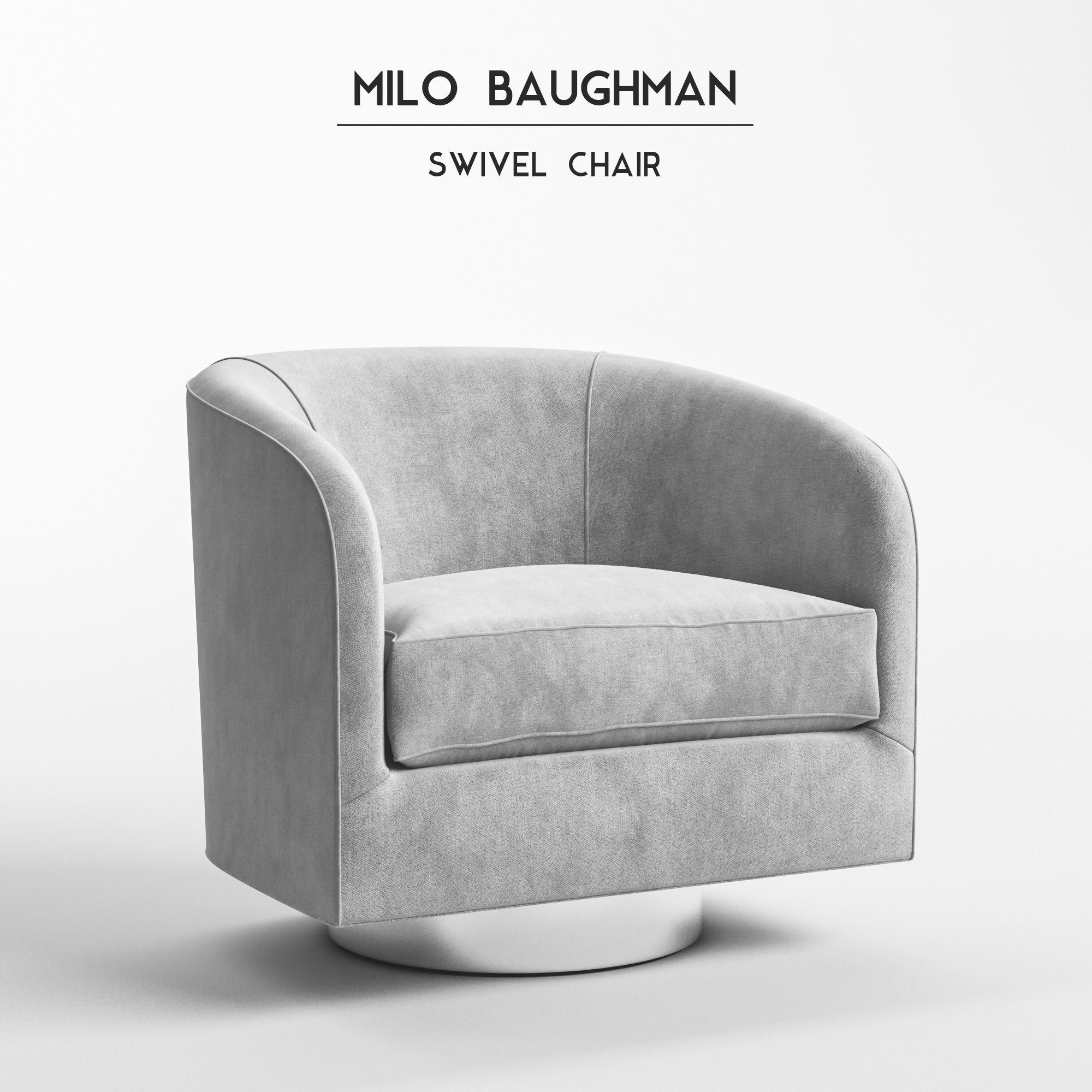 Milo Baughman - Swivel Chair model