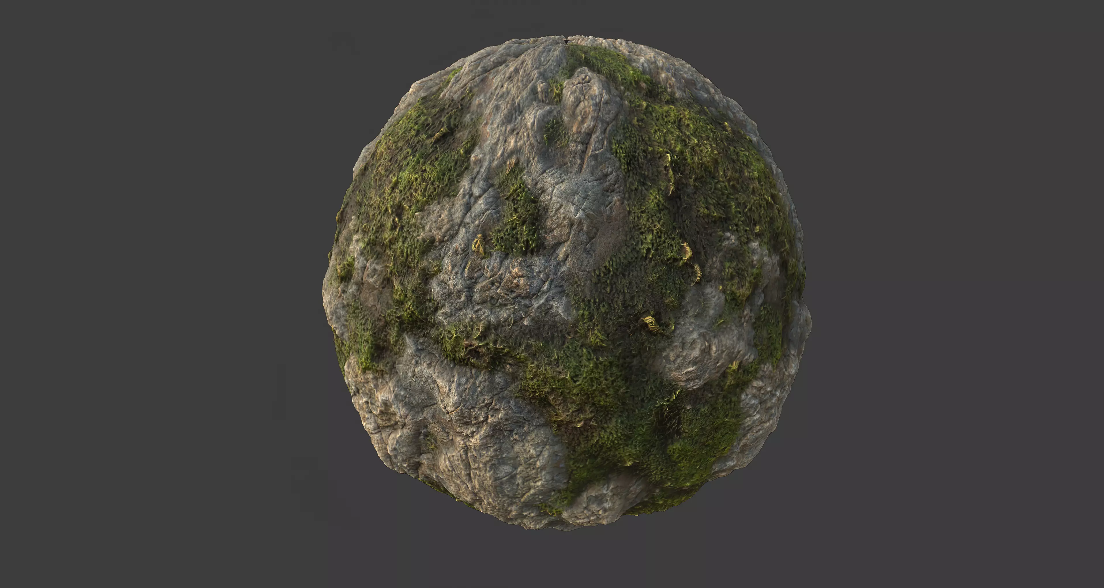 Mossy Rock Material Texture_0