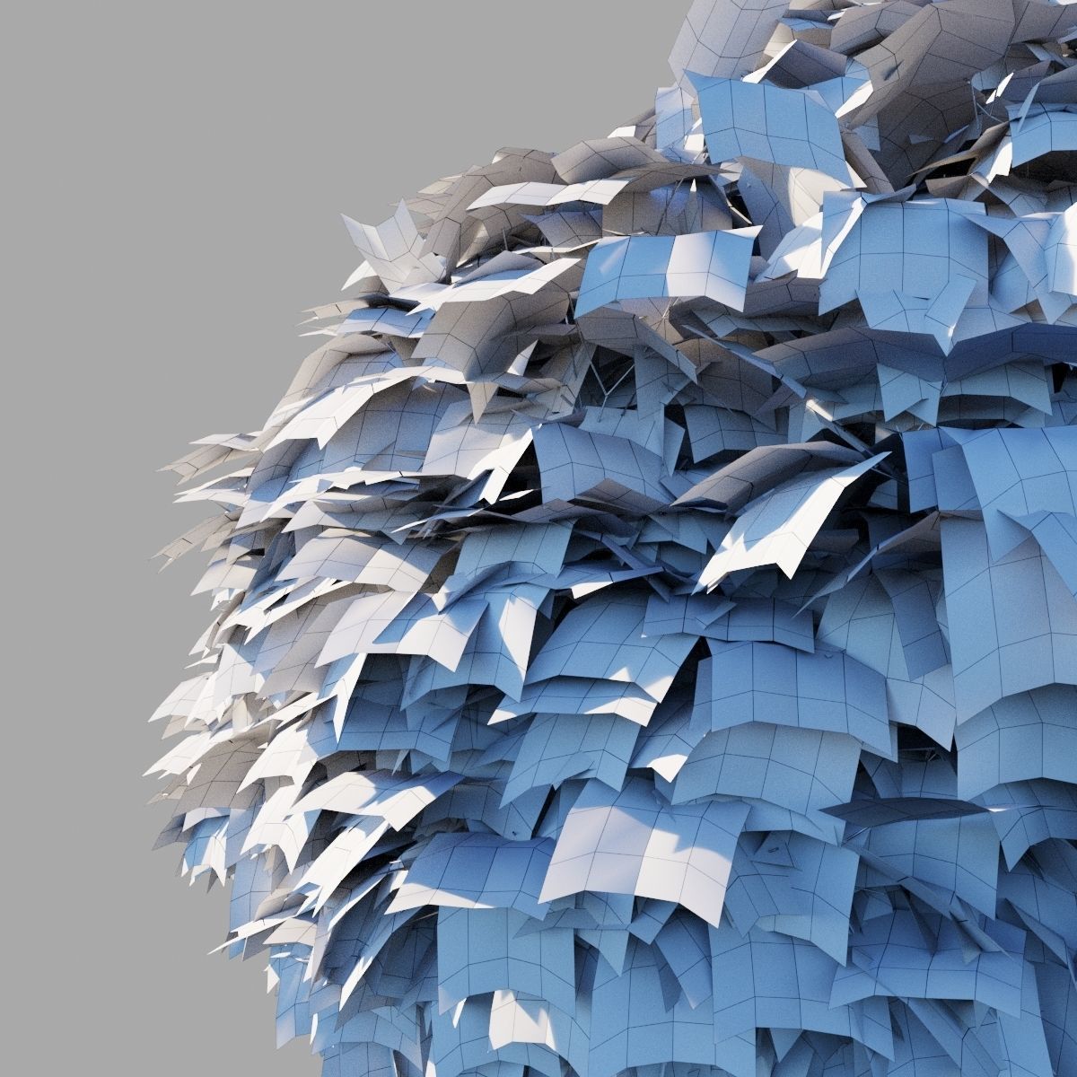 Acer platanoides Globosum 3D model_7