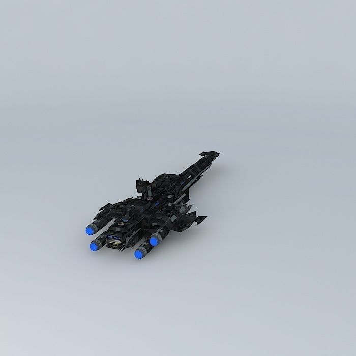 Marauder Class Assault Frigate AF113A  3D model_1