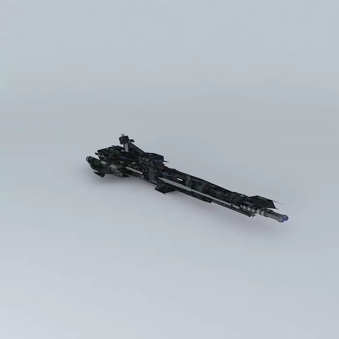 Marauder Class Assault Frigate AF113A  3D model_0