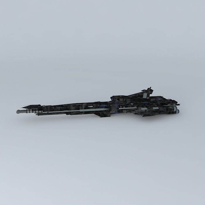 Marauder Class Assault Frigate AF113A  3D model_2
