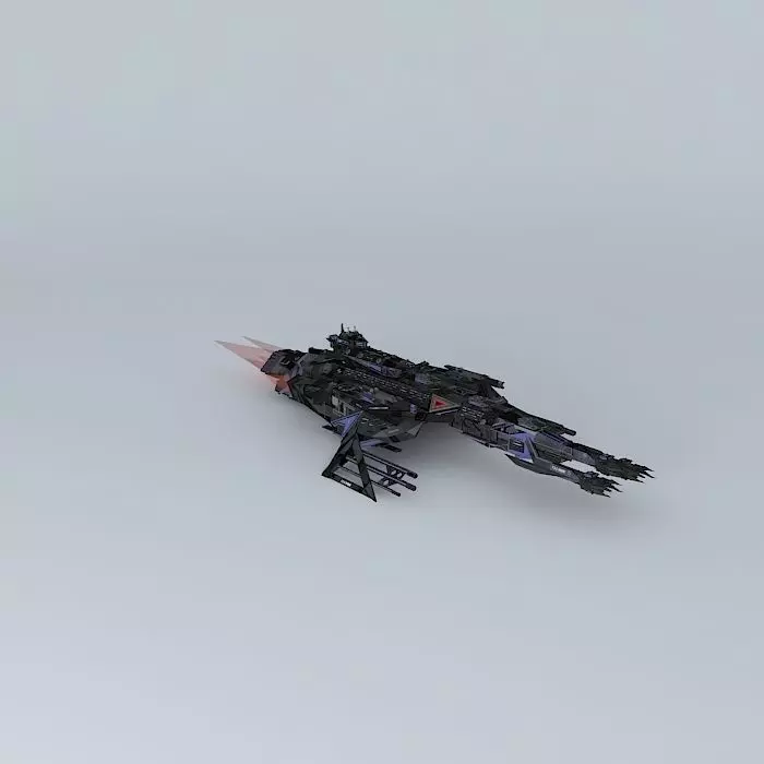 Trident Class Strike Cruiser SC225A-1 3D model_0