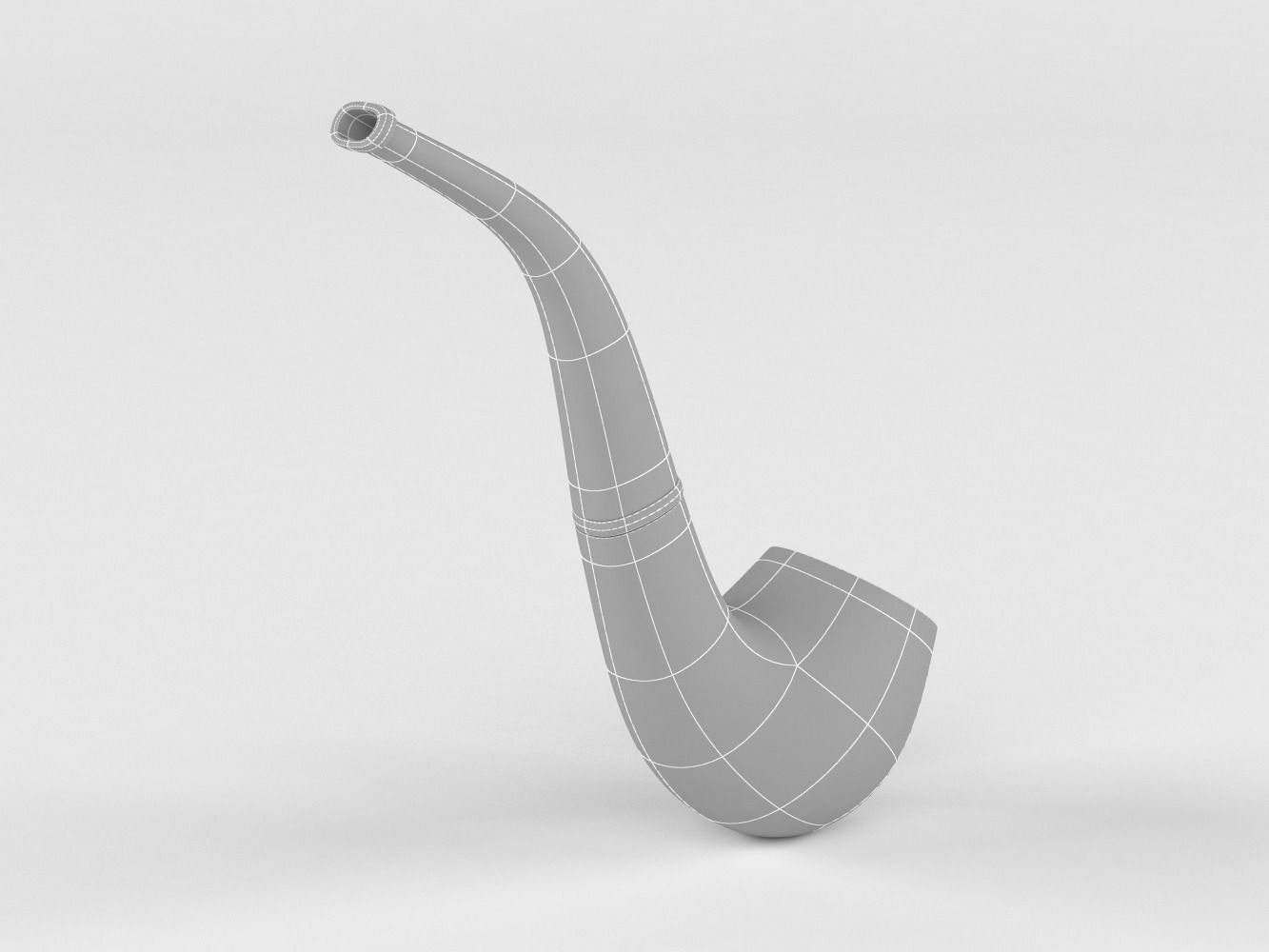 Tobacco Pipe 3D model_16