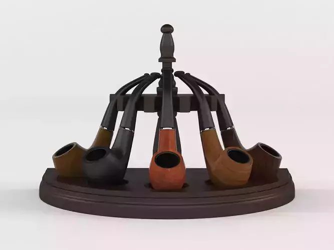 Tobacco Pipe 3D model