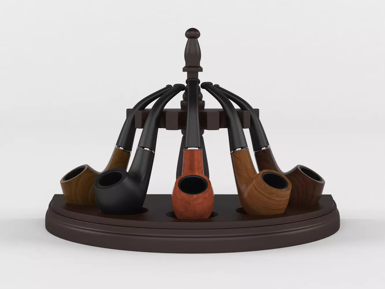 Tobacco Pipe 3D model_0