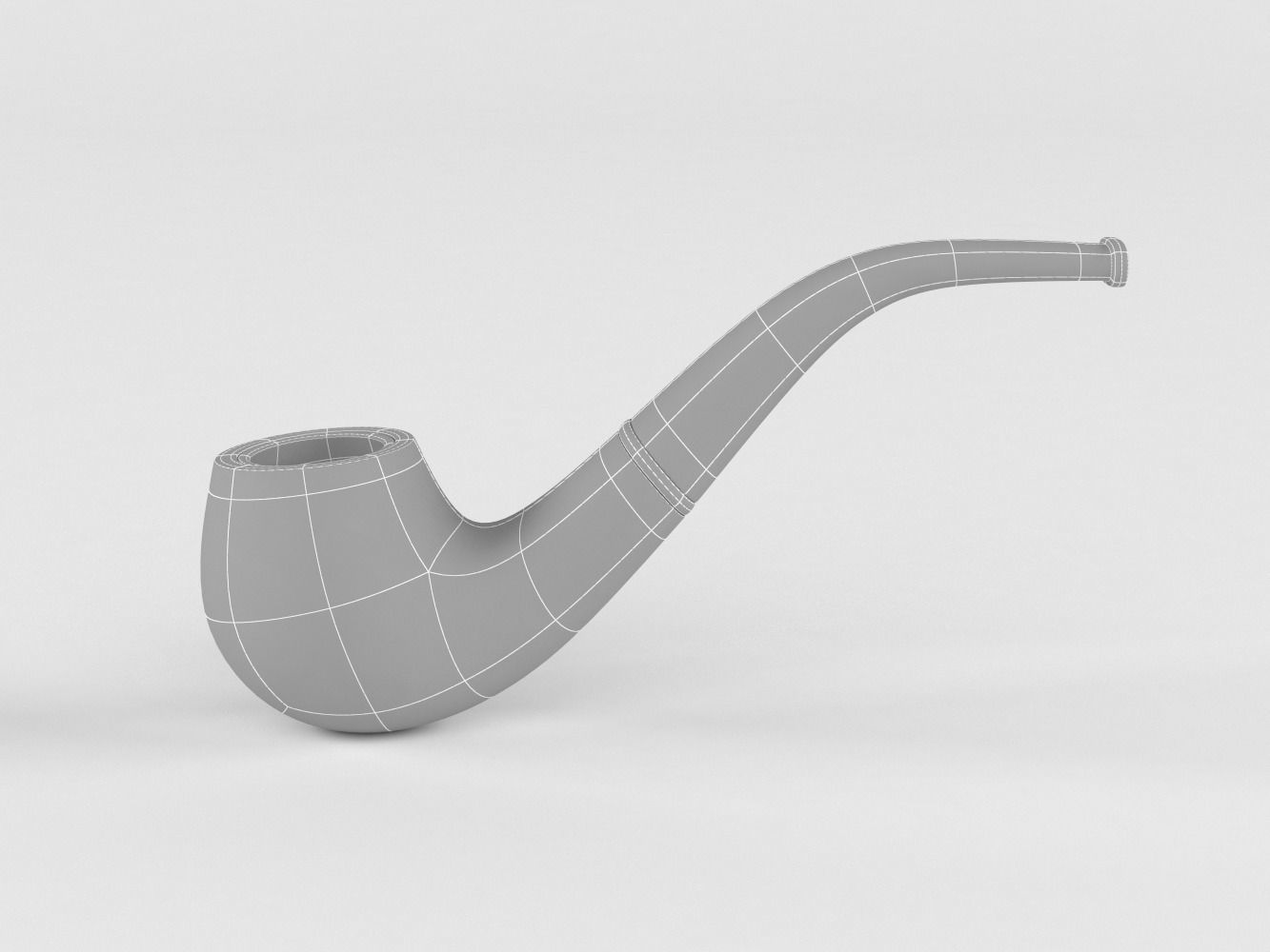 Tobacco Pipe 3D model_13