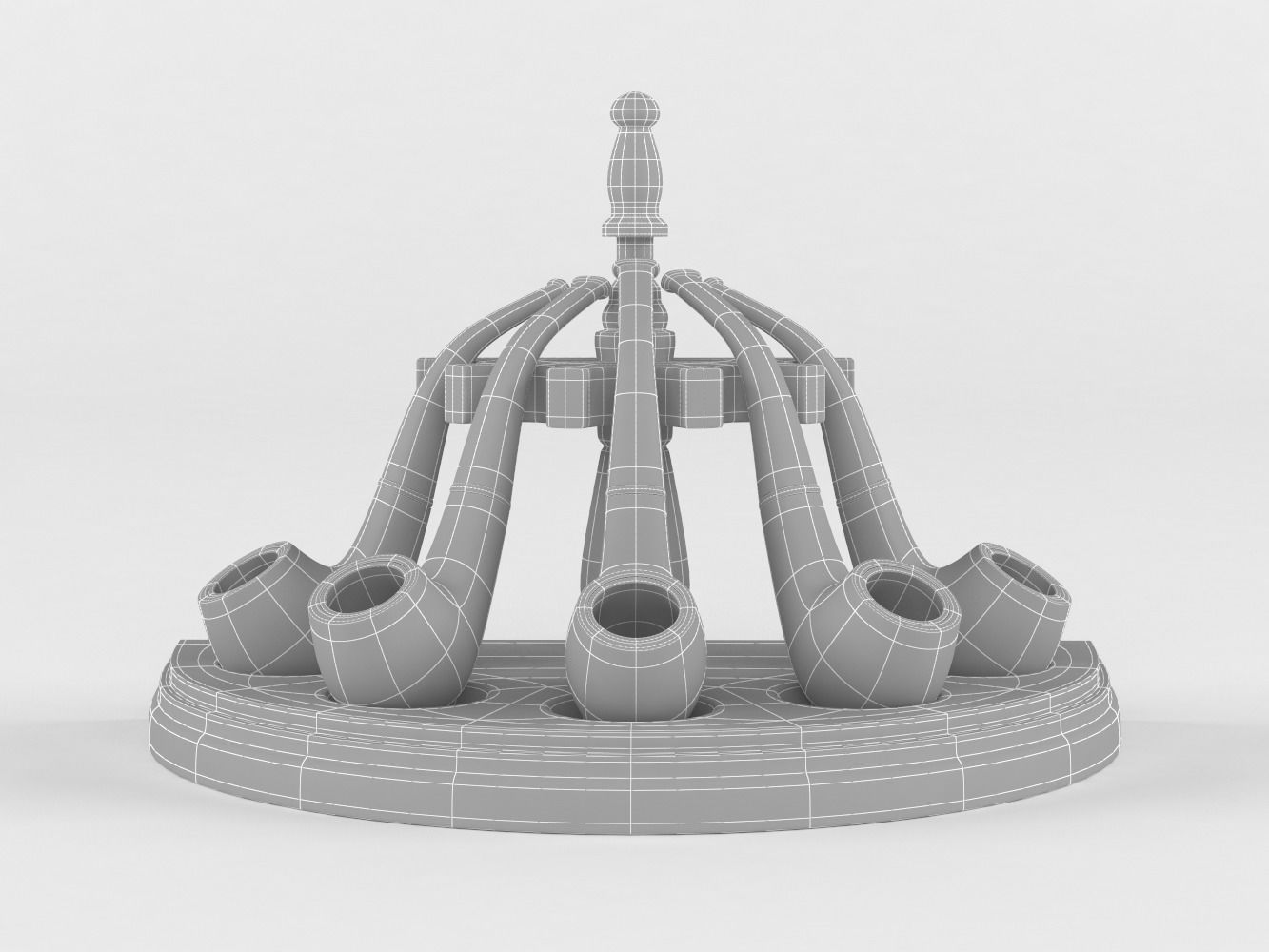 Tobacco Pipe 3D model_9